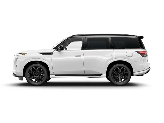 New 2027 Radiant White/Black Obsidian INFINITI Sport 4WD image 8