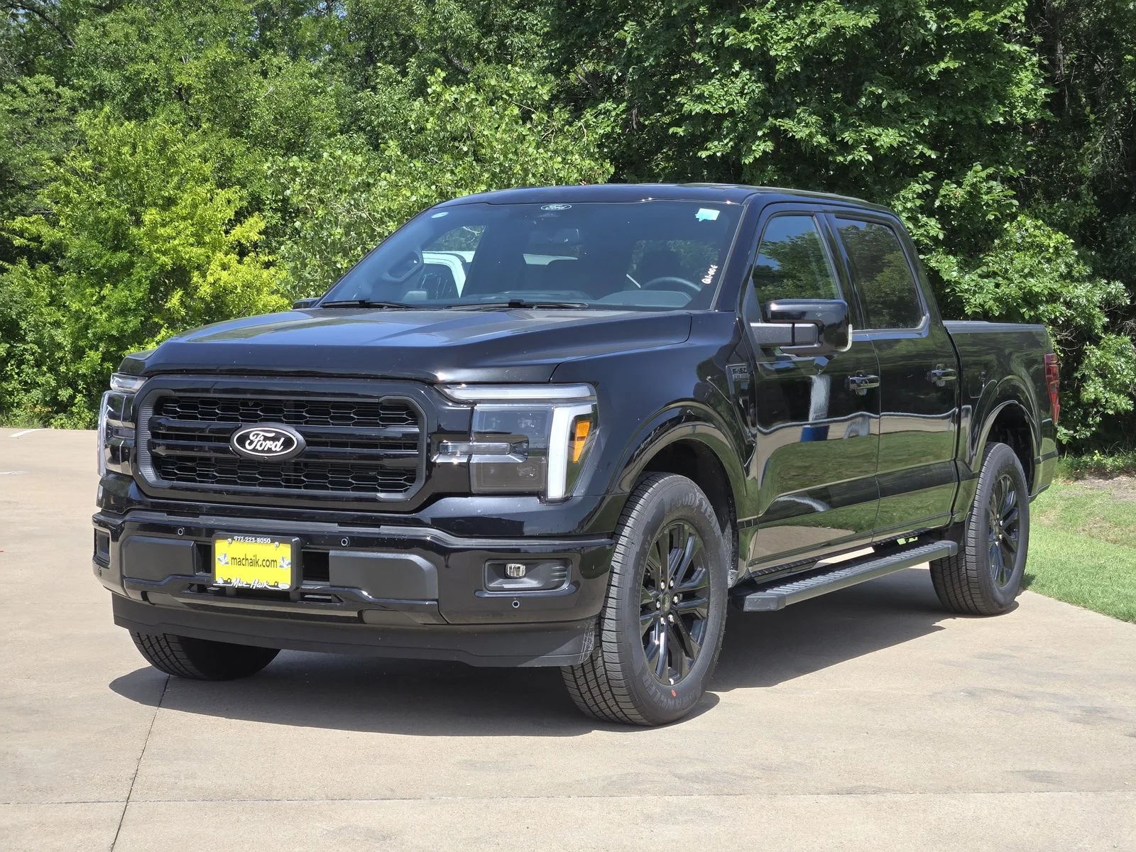 New 2026 Agate Black Metallic Ford Lariat® image 2