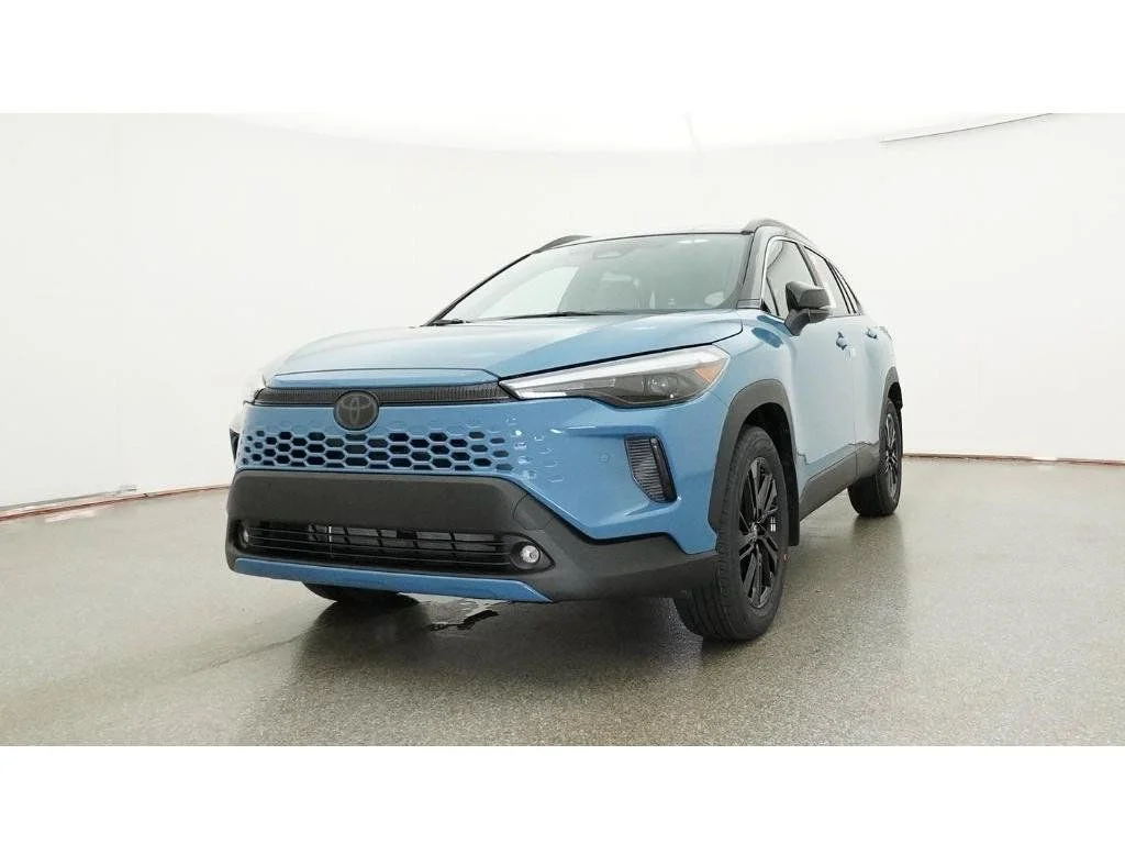 New 2026 Cavalry Blue with Jet Black roof Toyota Hybrid XSE image 39