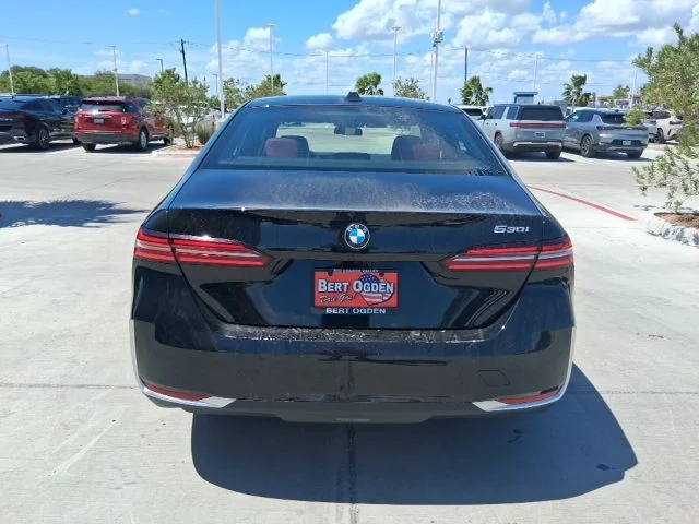 New 2027 Black Sapphire Metallic BMW 530i image 5