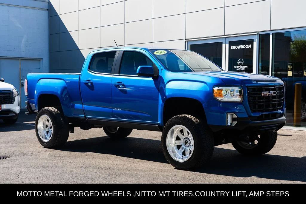Used 2021 Blue GMC Elevation image 1