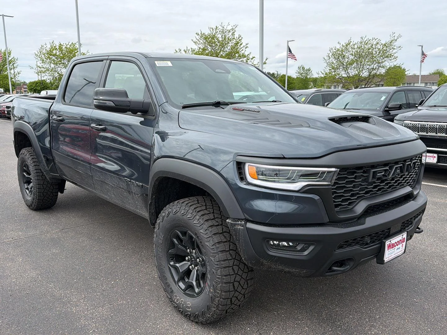 New 2026 Forged Blue Metallic Exterior Paint RAM RHO image 2