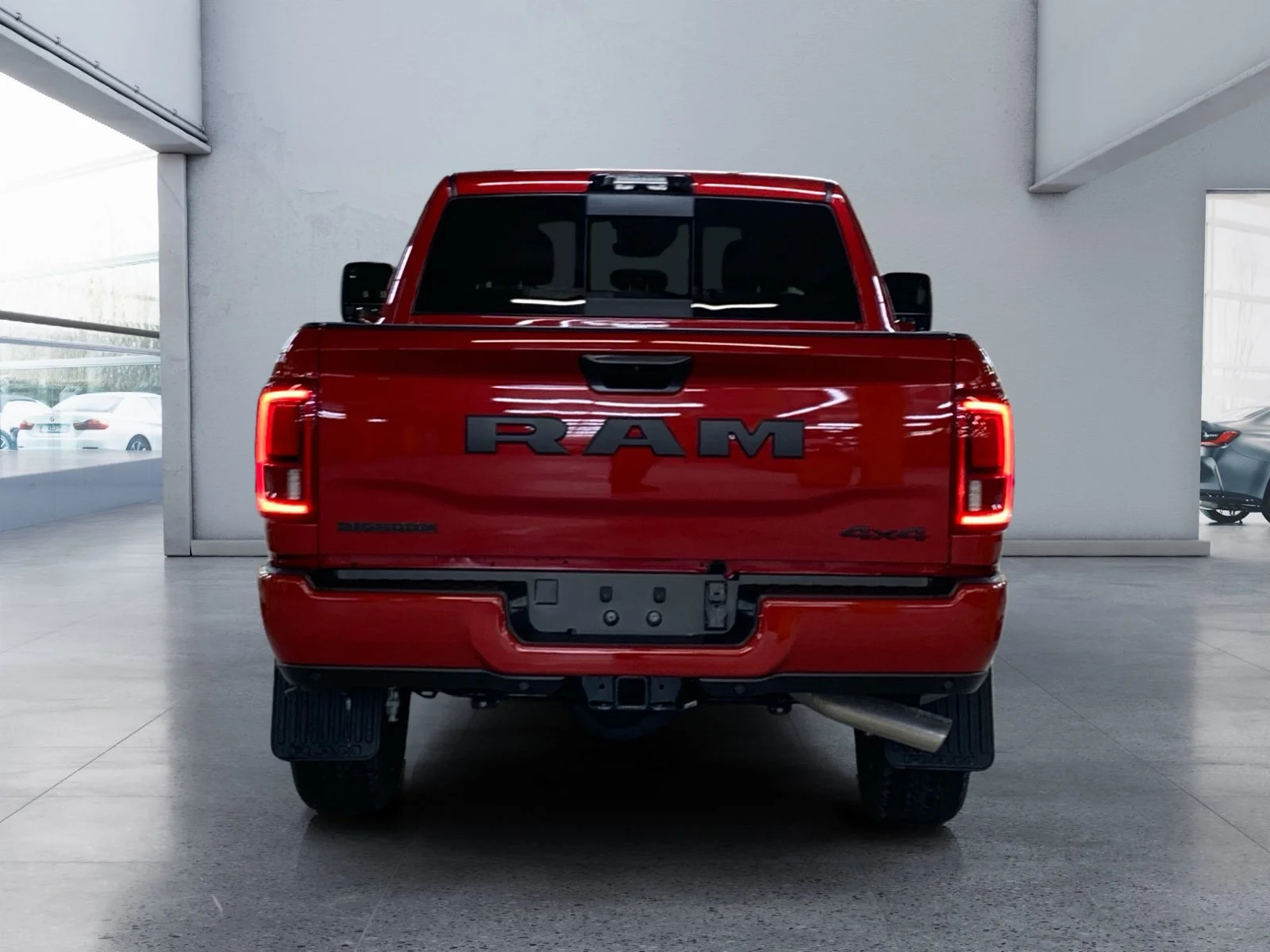 New 2026 MOLTEN RED PEARL Ram Big Horn image 4