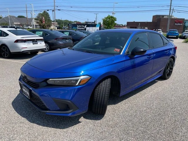 Used 2023 Aegean Blue Metallic Honda Sport image 3