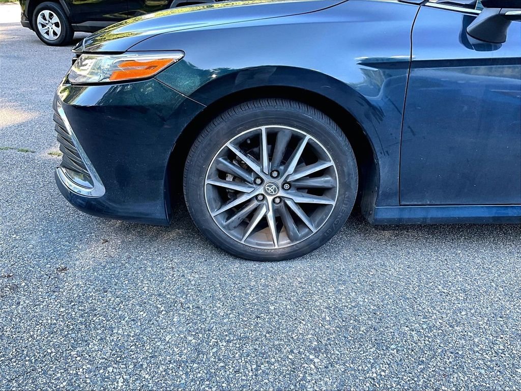 Used 2021 Blue Toyota XLE image 7