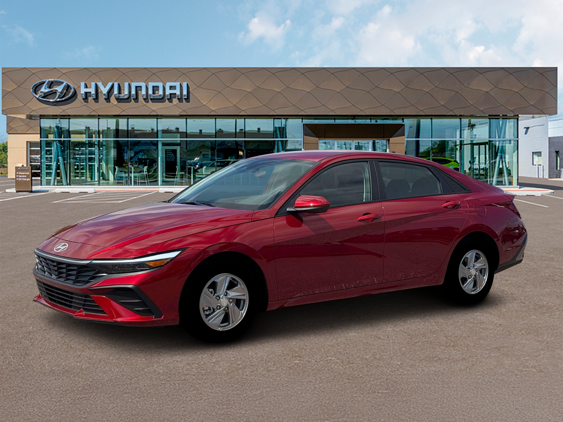 New 2026 Red Hyundai SE image 2