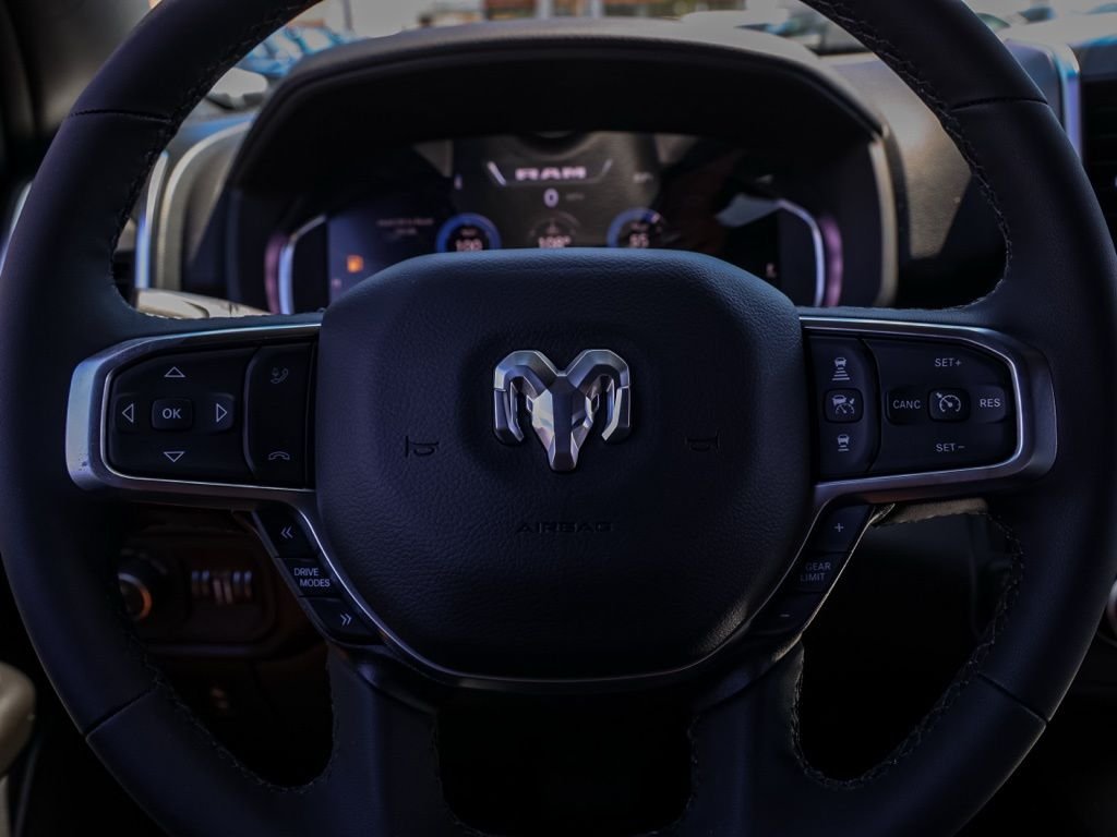 New 2026 Bright White Clear-Coat Exterior Paint RAM Big Horn Night Edition image 23