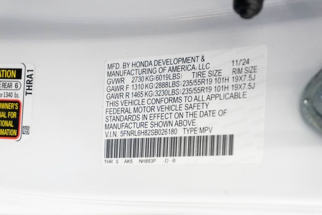 Used 2025 White Honda Touring image 30