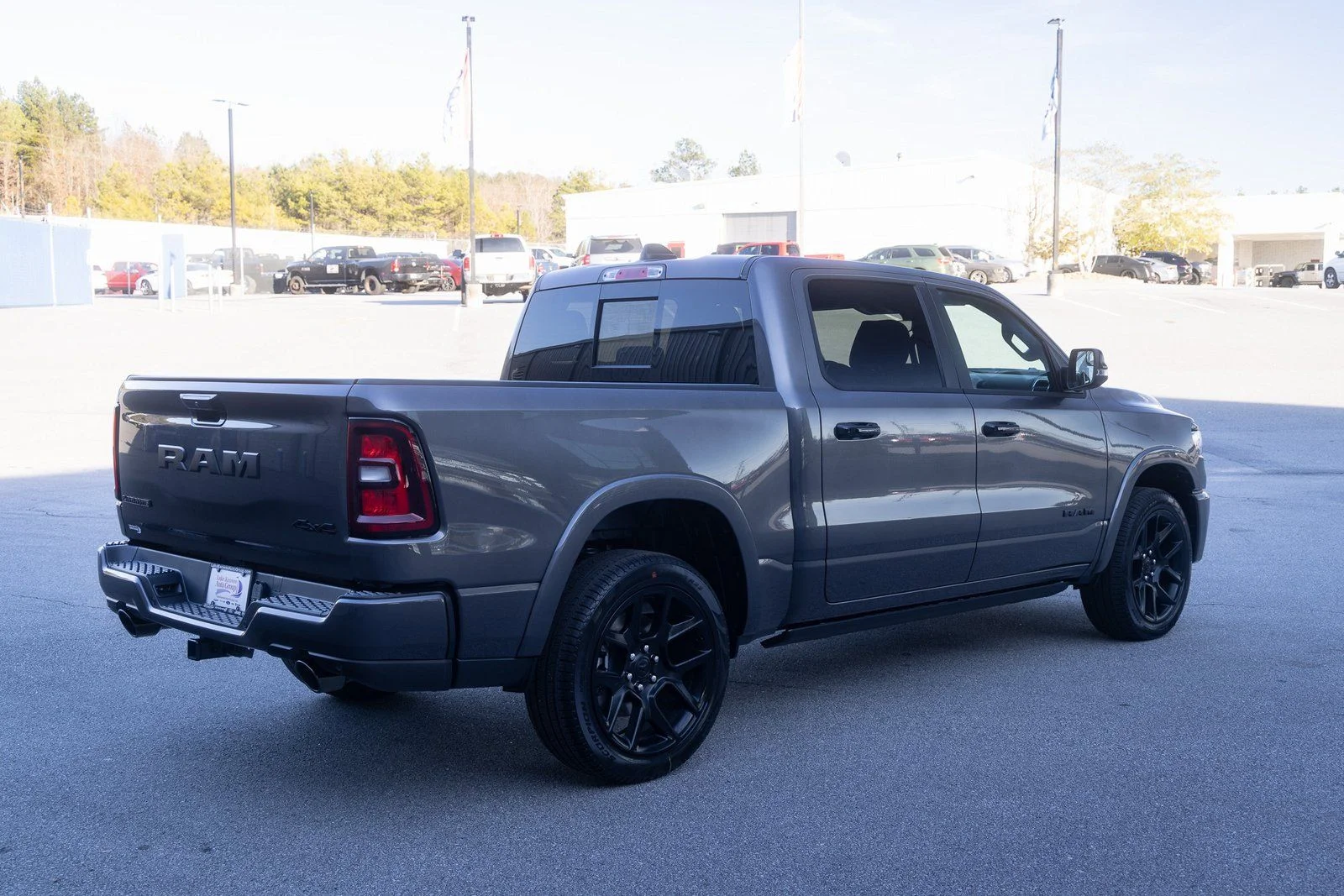 New 2026 Granite Crystal Metallic Clear-Coat Exterior Paint RAM Laramie image 10