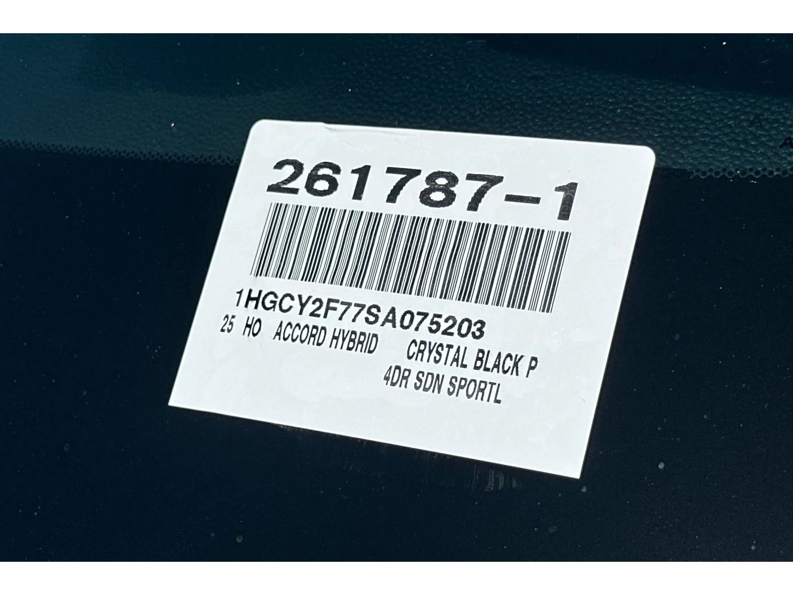 Used 2025 Crystal Black Pearl Honda Sport-L image 56