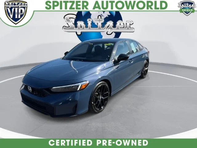 Certified Used 2025 Blue Lagoon Pearl Honda Sport image 7