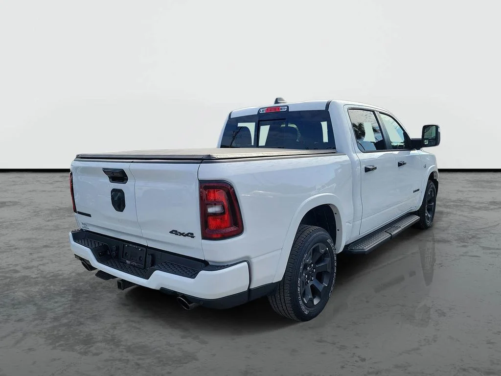 New 2026 Bright White Clear-Coat Exterior Paint RAM Big Horn/Lone Star image 2