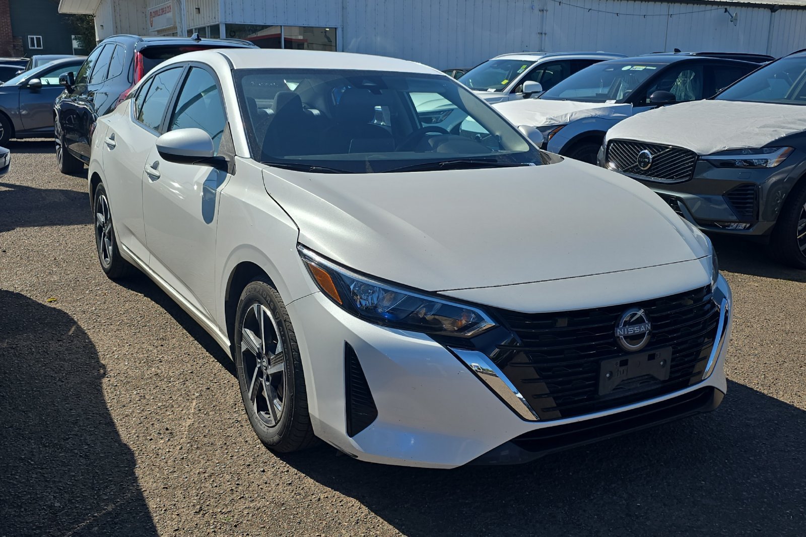 Used 2024 Aspen White Tricoat Nissan SV image 2