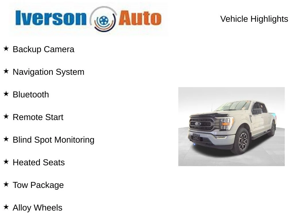 Used 2023 White Ford XLT image 2