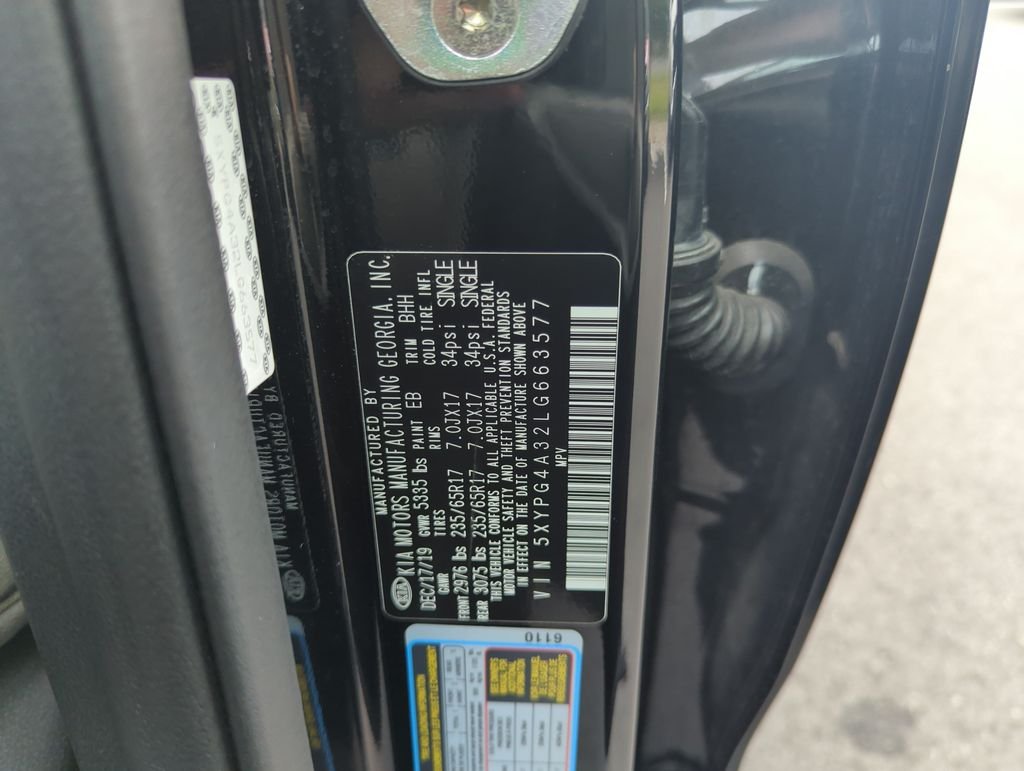 Used 2020 Black Kia LX image 37
