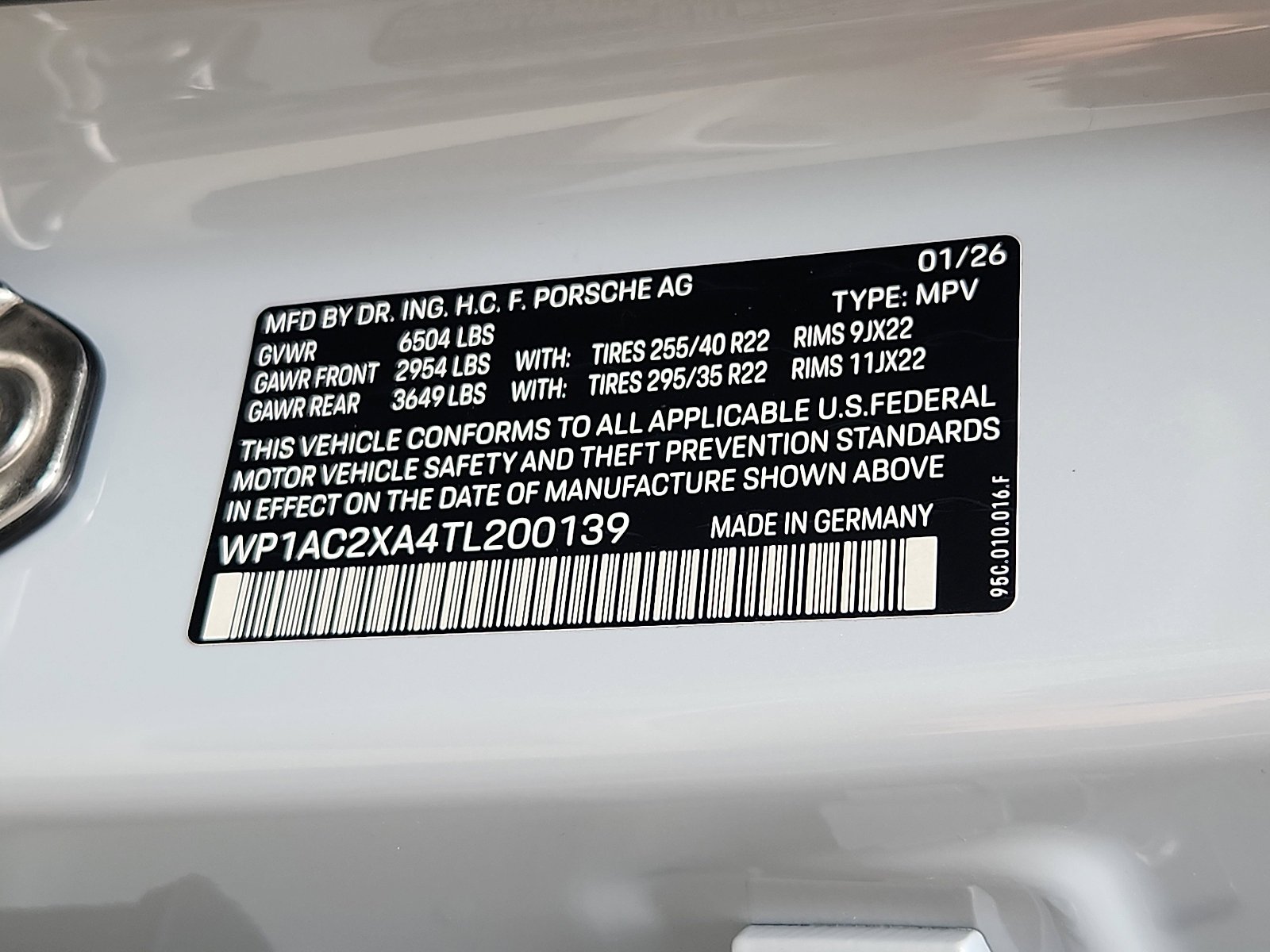 New 2026 Ice Grey Metallic Porsche Turbo Electric image 26