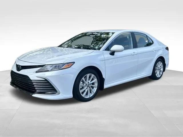 Used 2023 White Toyota LE image 1