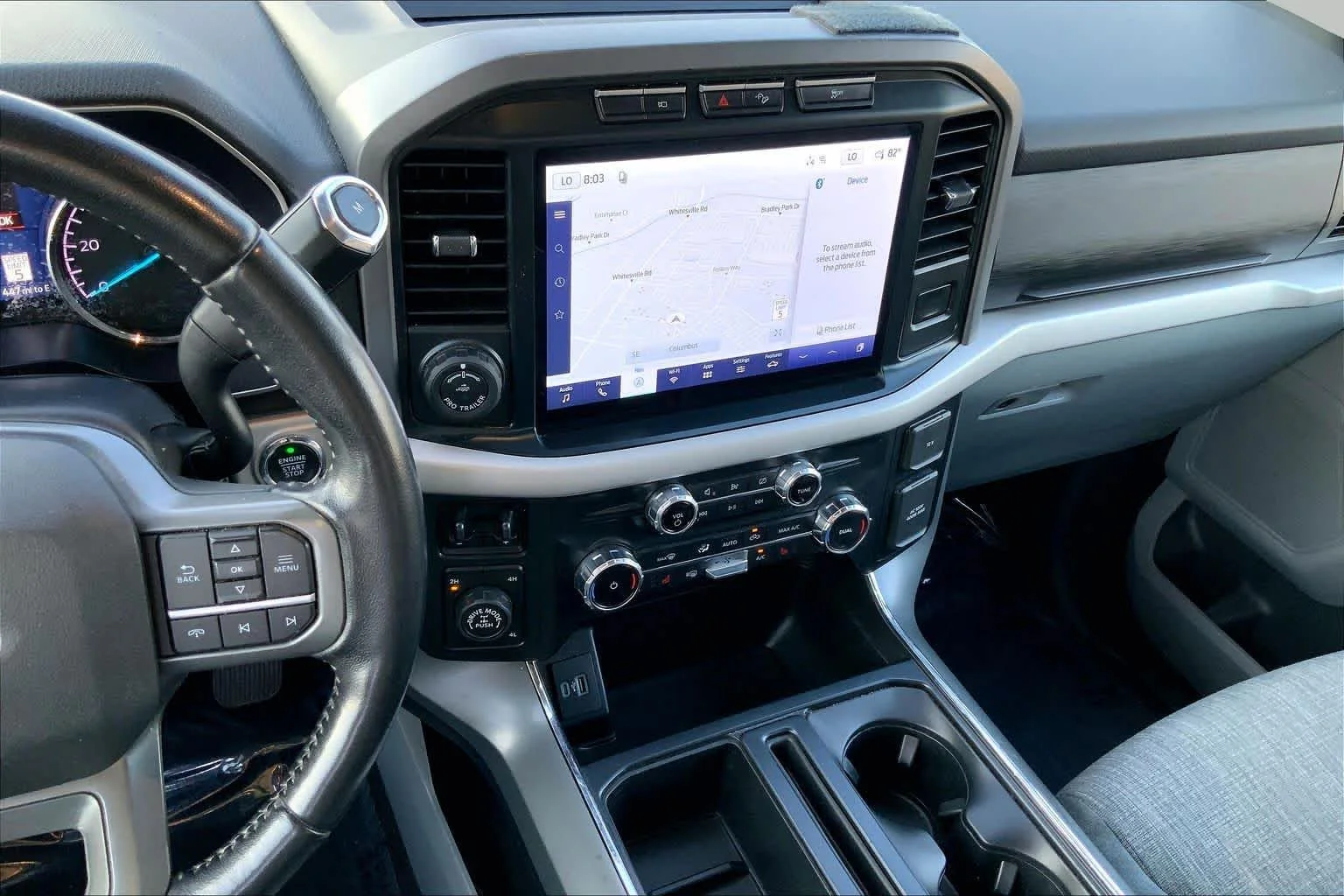 Used 2022 Iconic Silver Metallic Ford XLT image 7