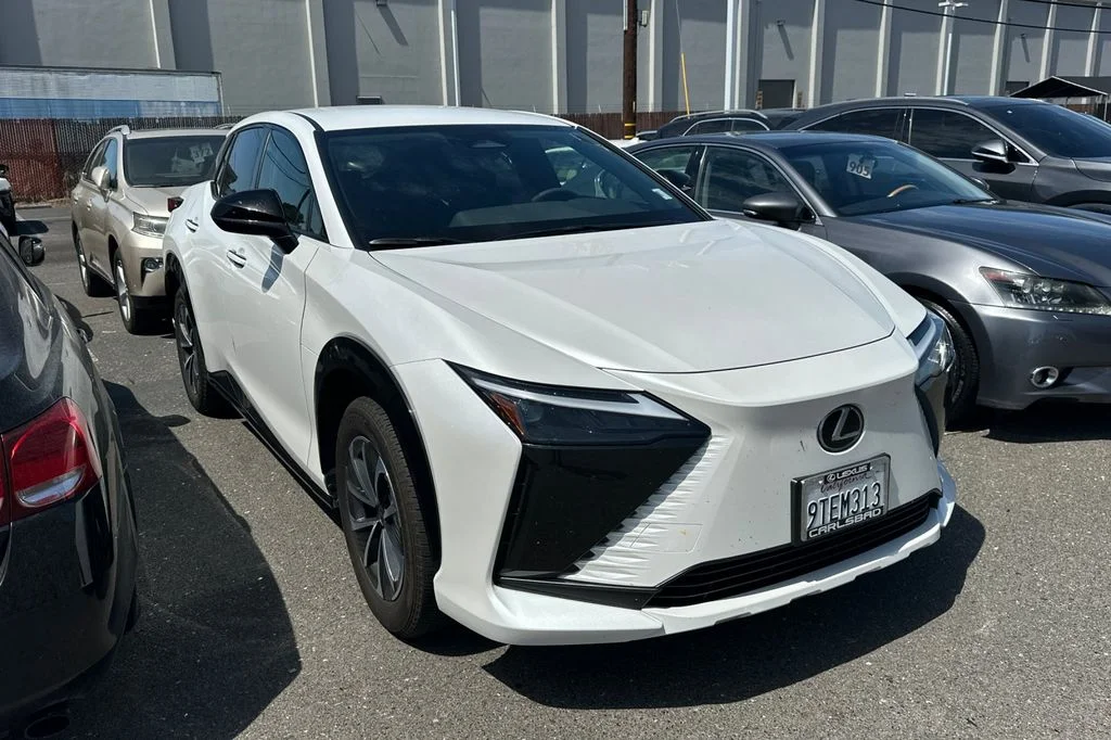 Used 2025 White Lexus 300e Base image 2