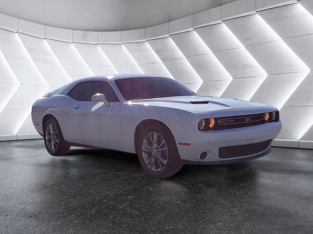 White 2023 Dodge Challenger SXT AWD Coupe All-Wheel Drive