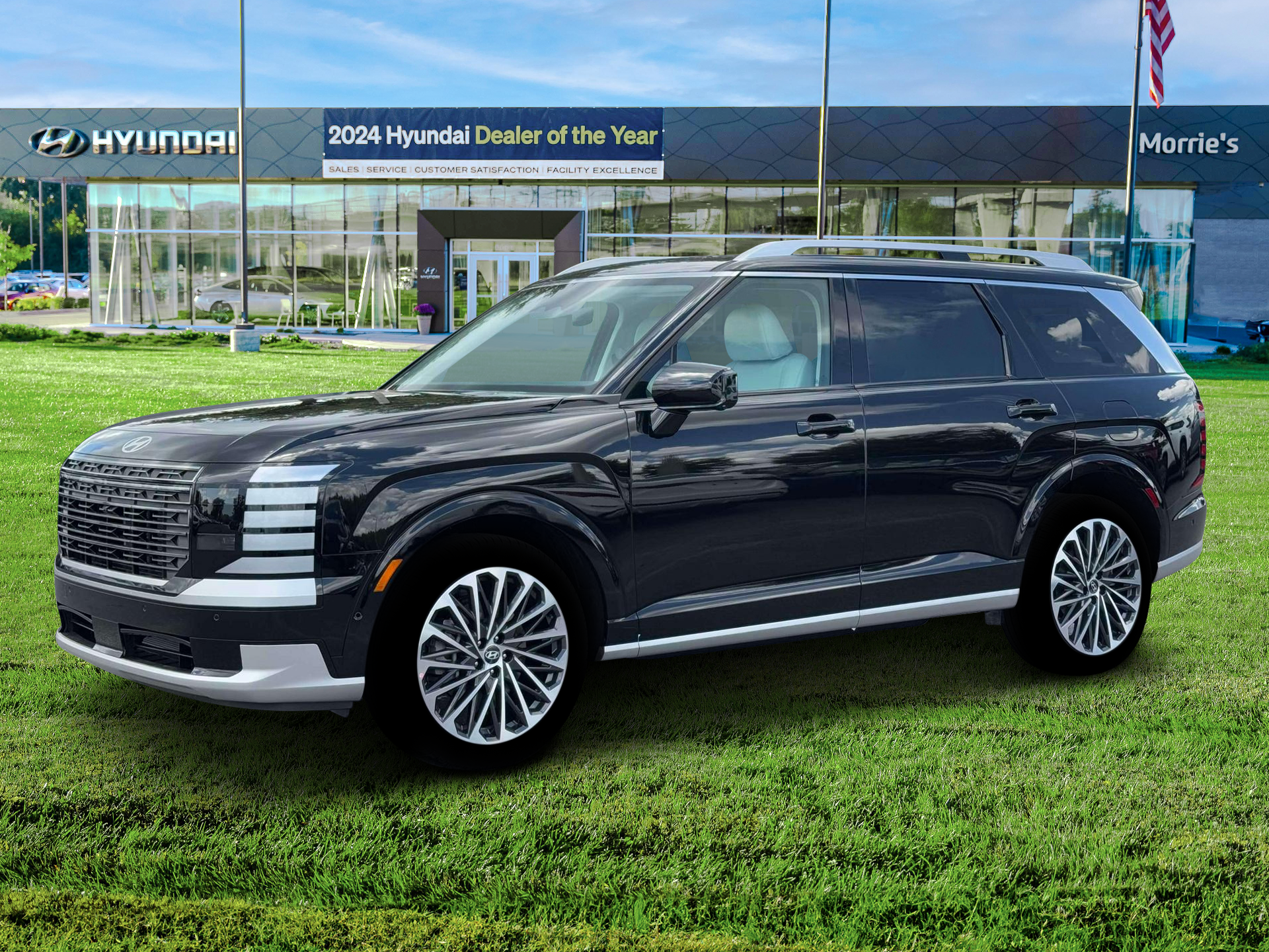New 2026 Abyss Black Hyundai Calligraphy AWD image 2