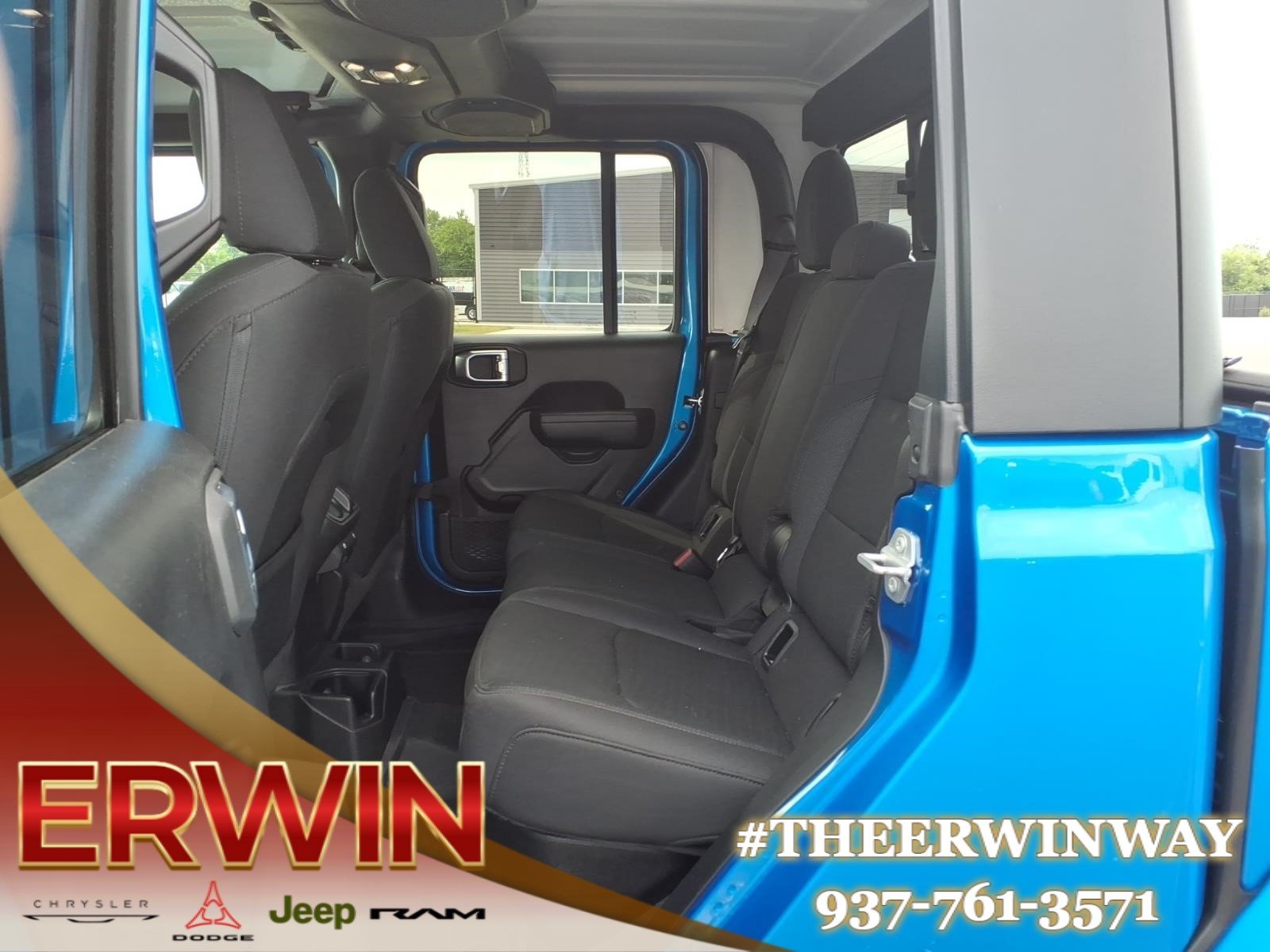 Used 2022 Hydro Blue Pearl Coat Jeep Willys image 25