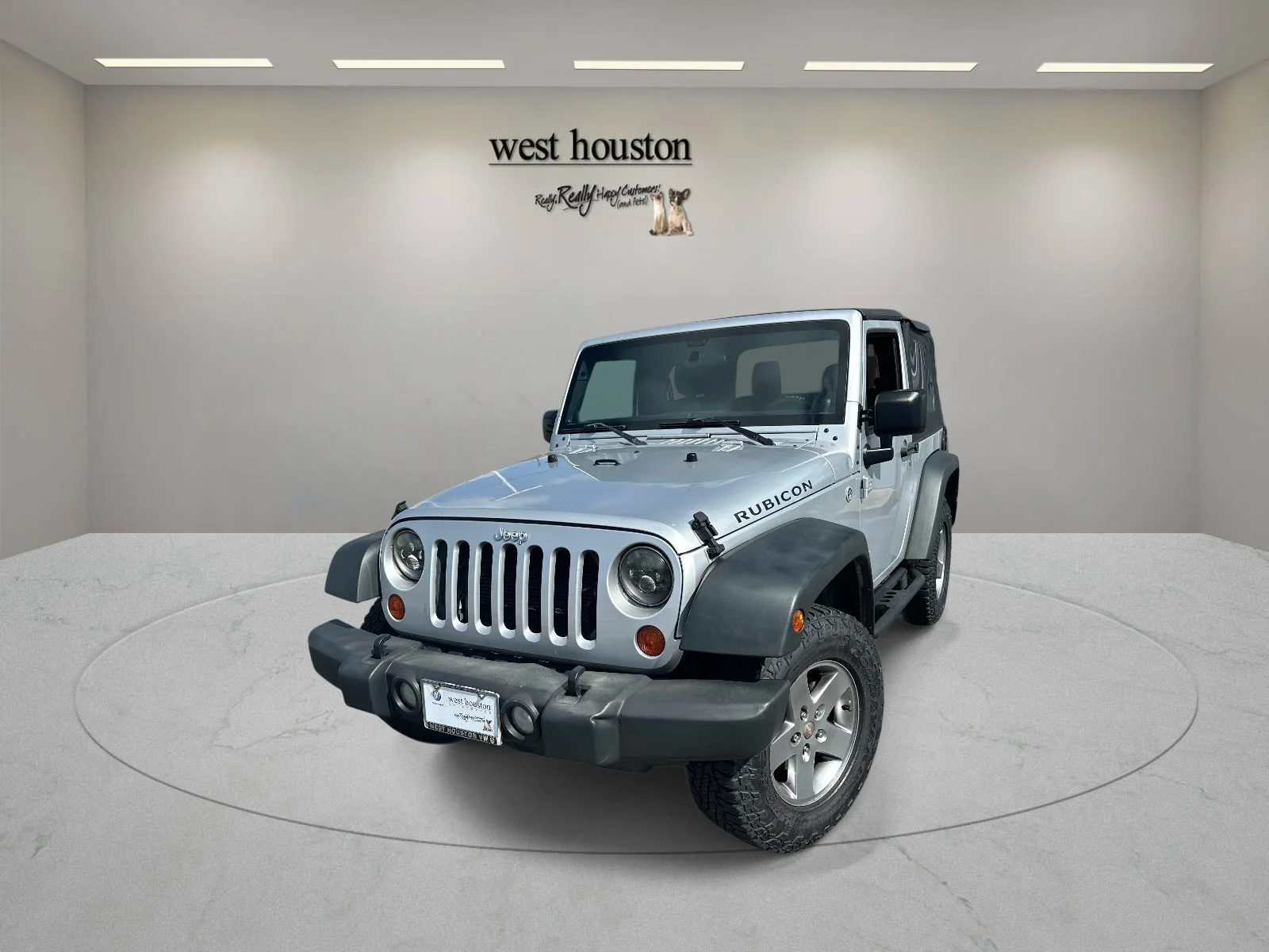 Used 2012 Bright Silver Metallic Jeep 4WD 2dr Rubicon image 1