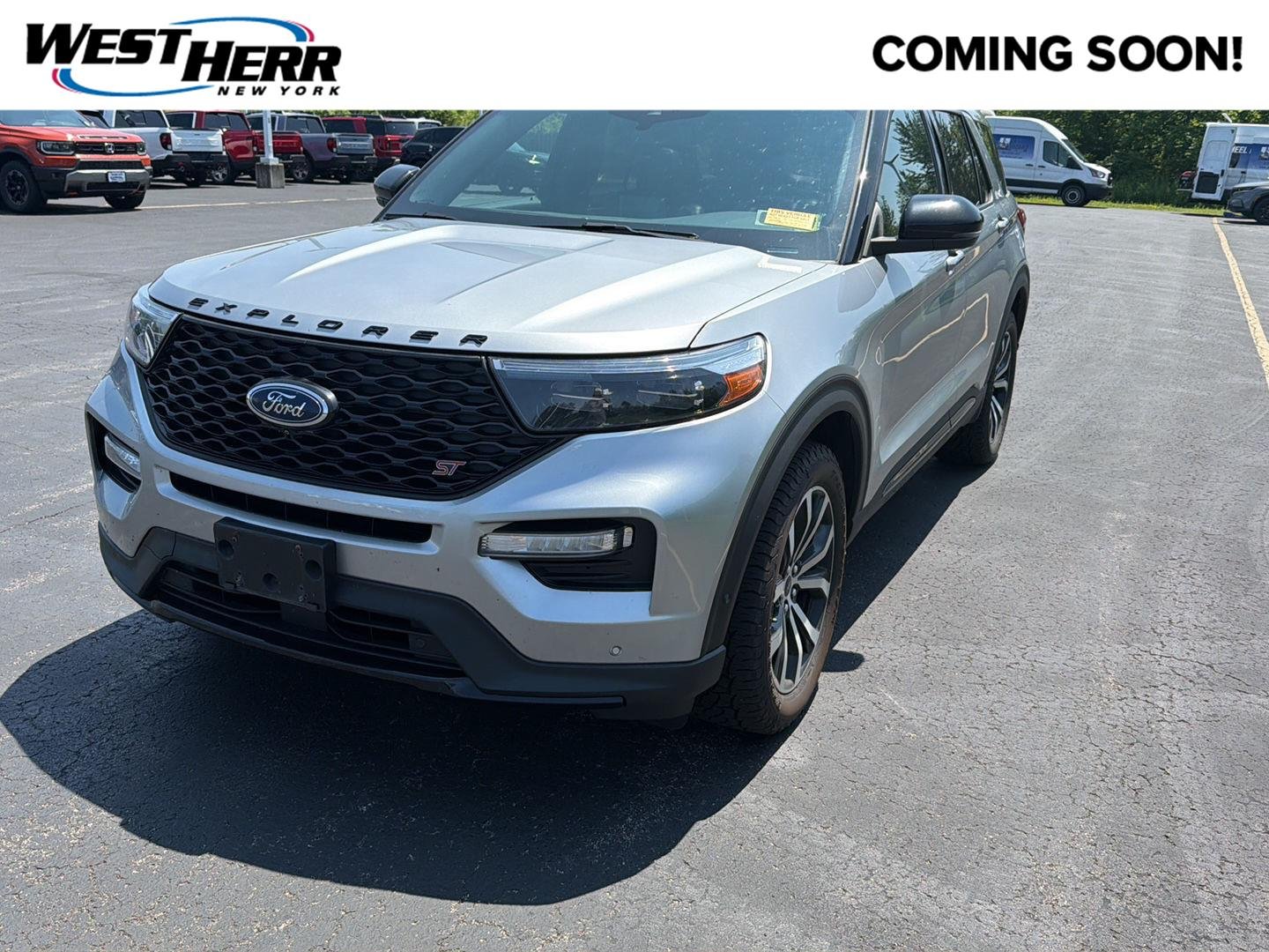 Used 2021 Iconic Silver Ford ST image 1