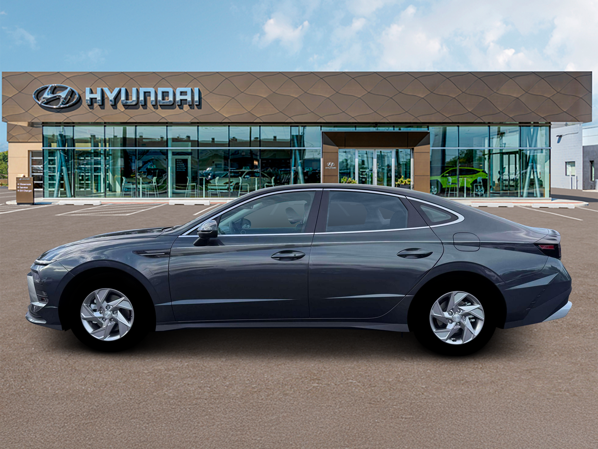 New 2026 Gray Hyundai SE image 3