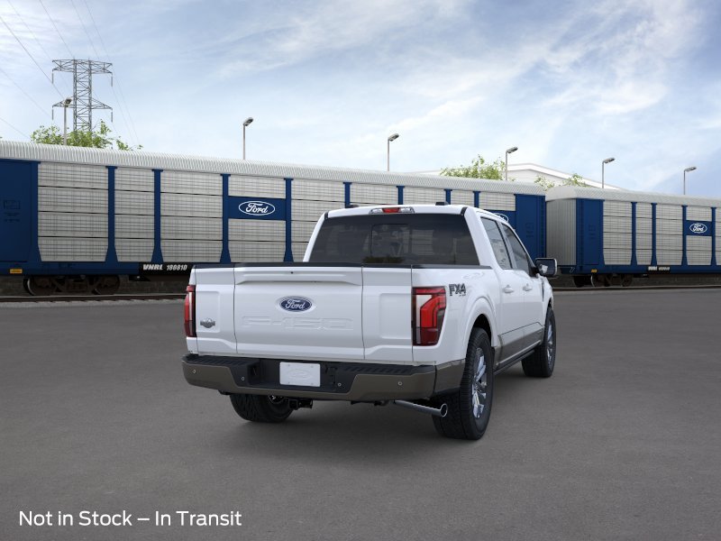 New 2026 Star White Metallic Tri-Coat Ford King Ranch image 8