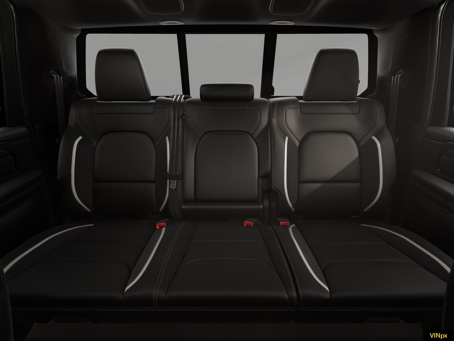 New 2026 Diamond Black Crystal Pearl-Coat Exterior Paint RAM RHO image 17