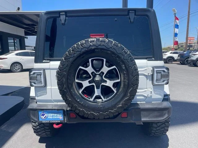 Used 2021 White Jeep Unlimited Rubicon image 6