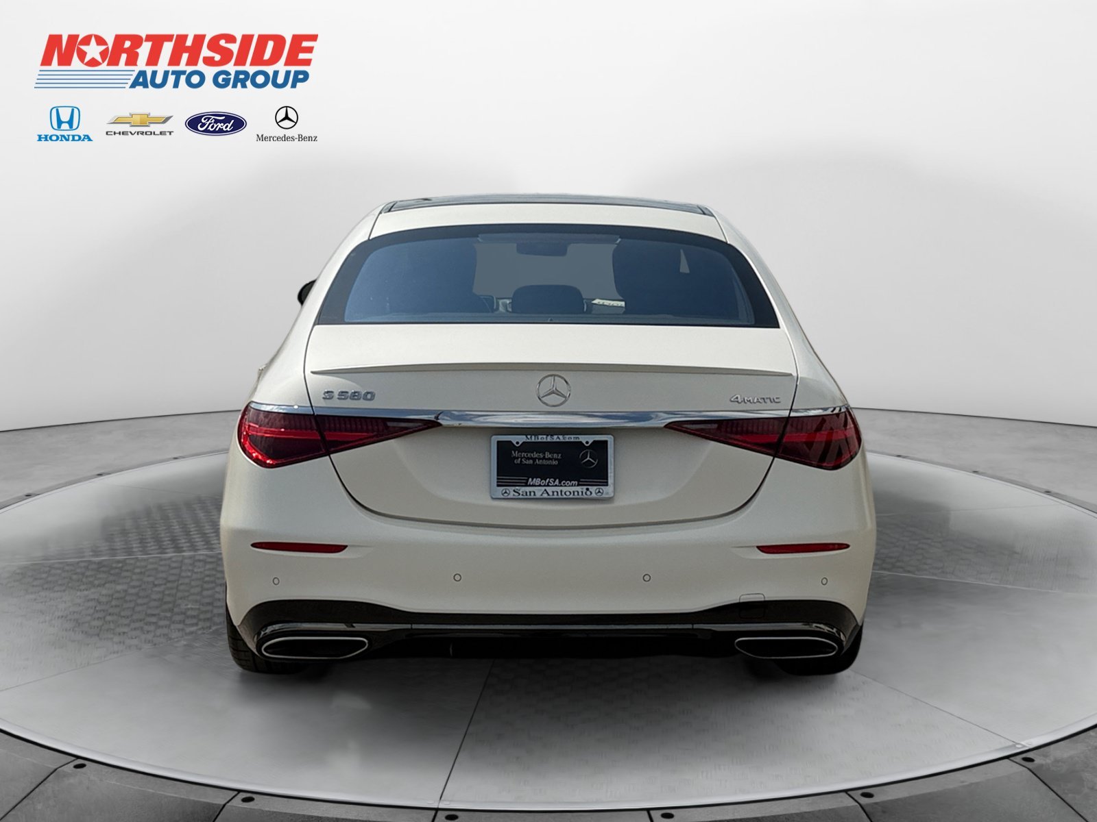 Certified Used 2023 MANUFAKTUR Cashmere White Magno Mercedes-Benz S 580 image 6