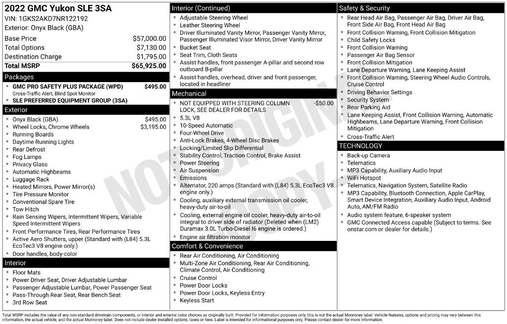 Used 2022 Black GMC SLE image 24