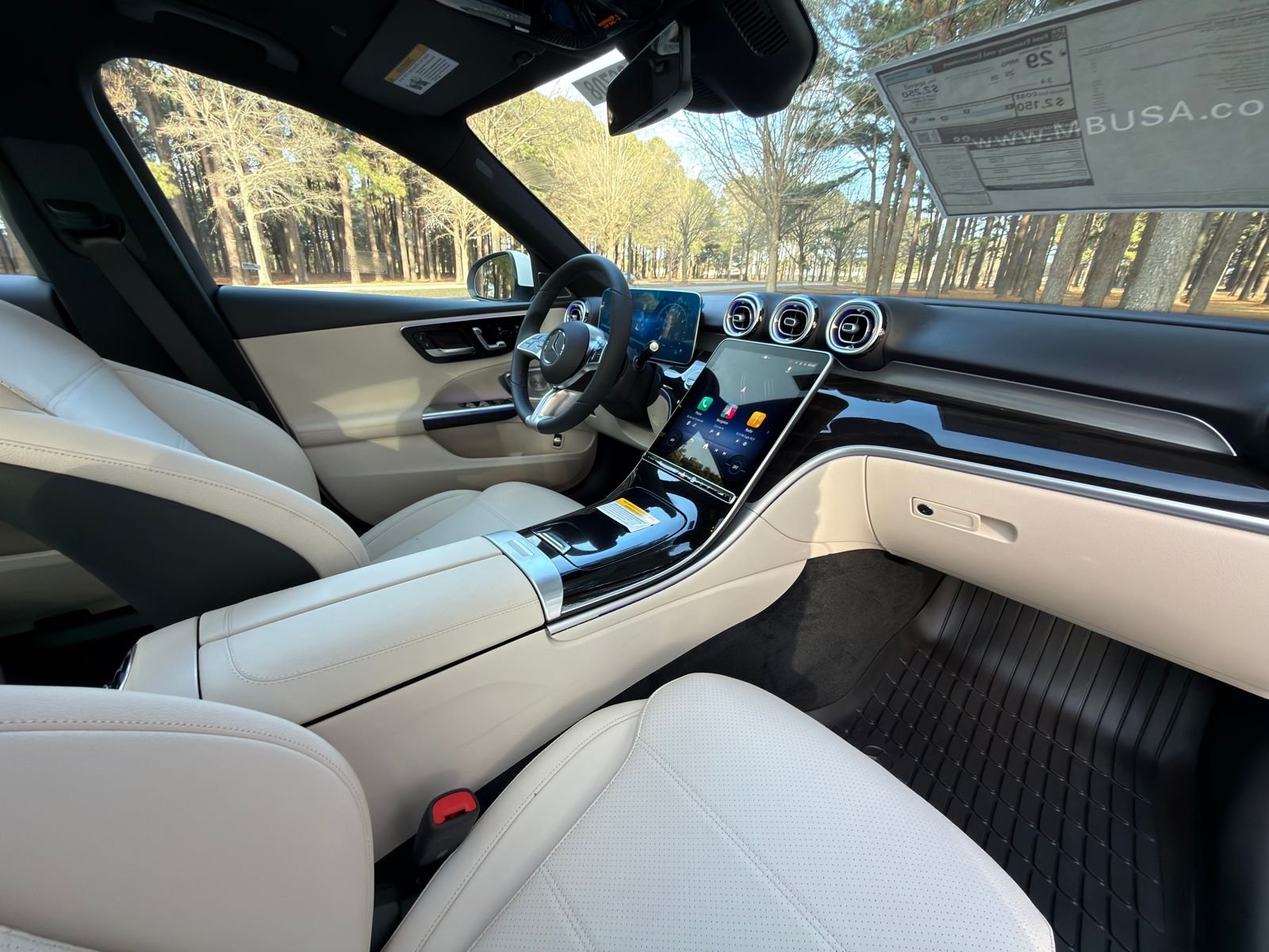 New 2026 Polar White Mercedes-Benz C 300 image 19