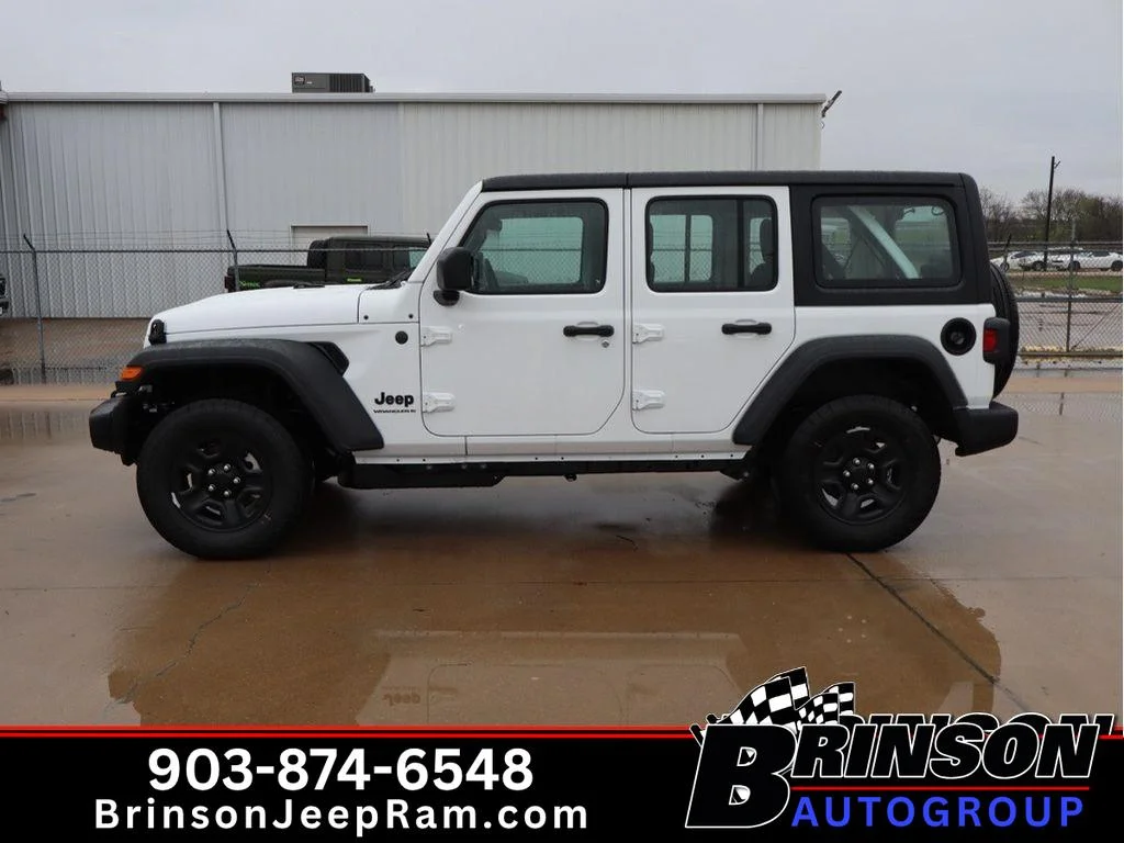 New 2026 Bright White Clearcoat Jeep Sport image 3