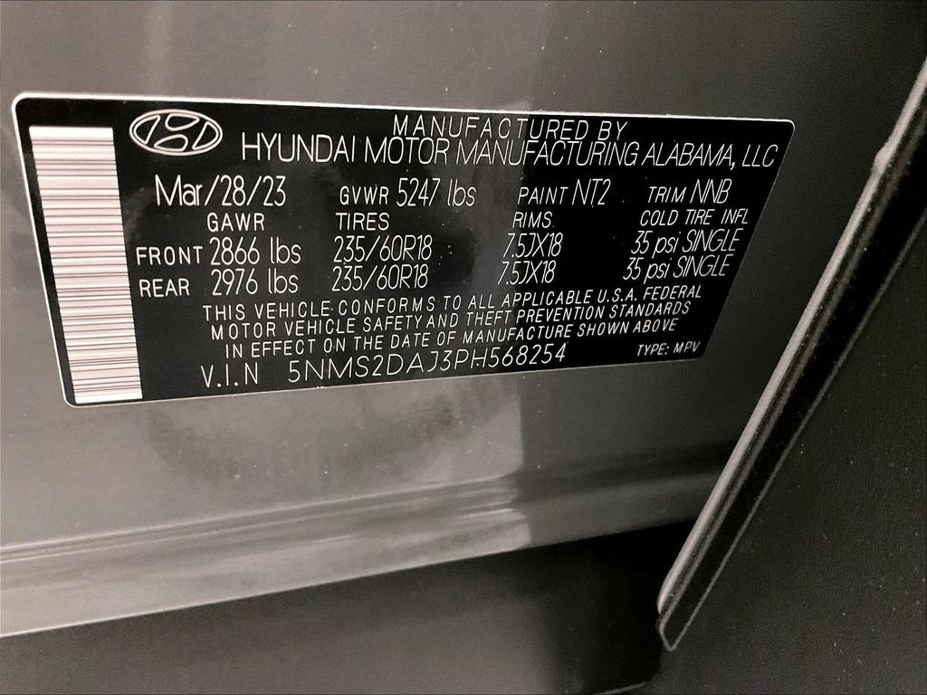 Used 2023 Gray Hyundai SEL image 35