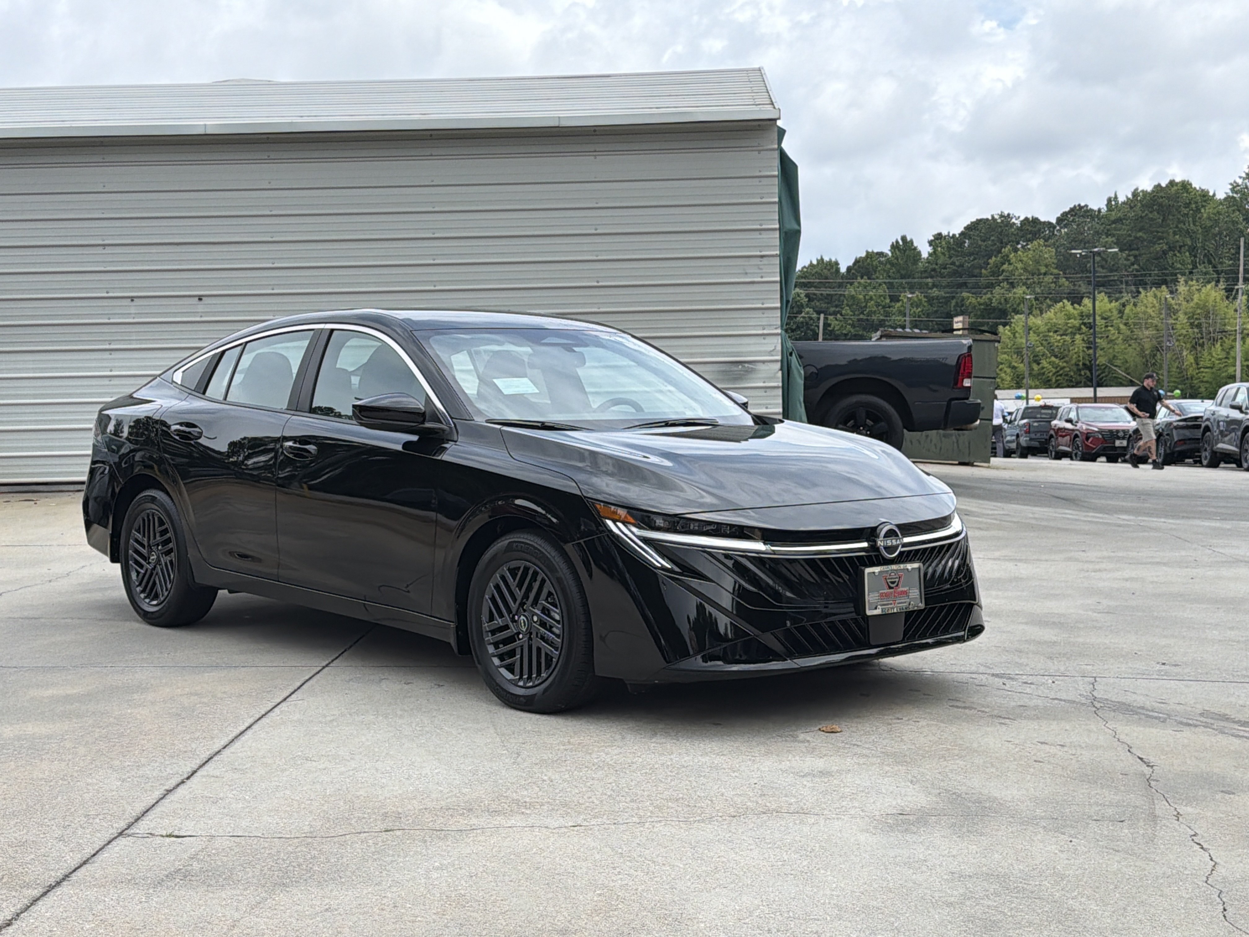New 2026 Super Black Nissan SV image 2