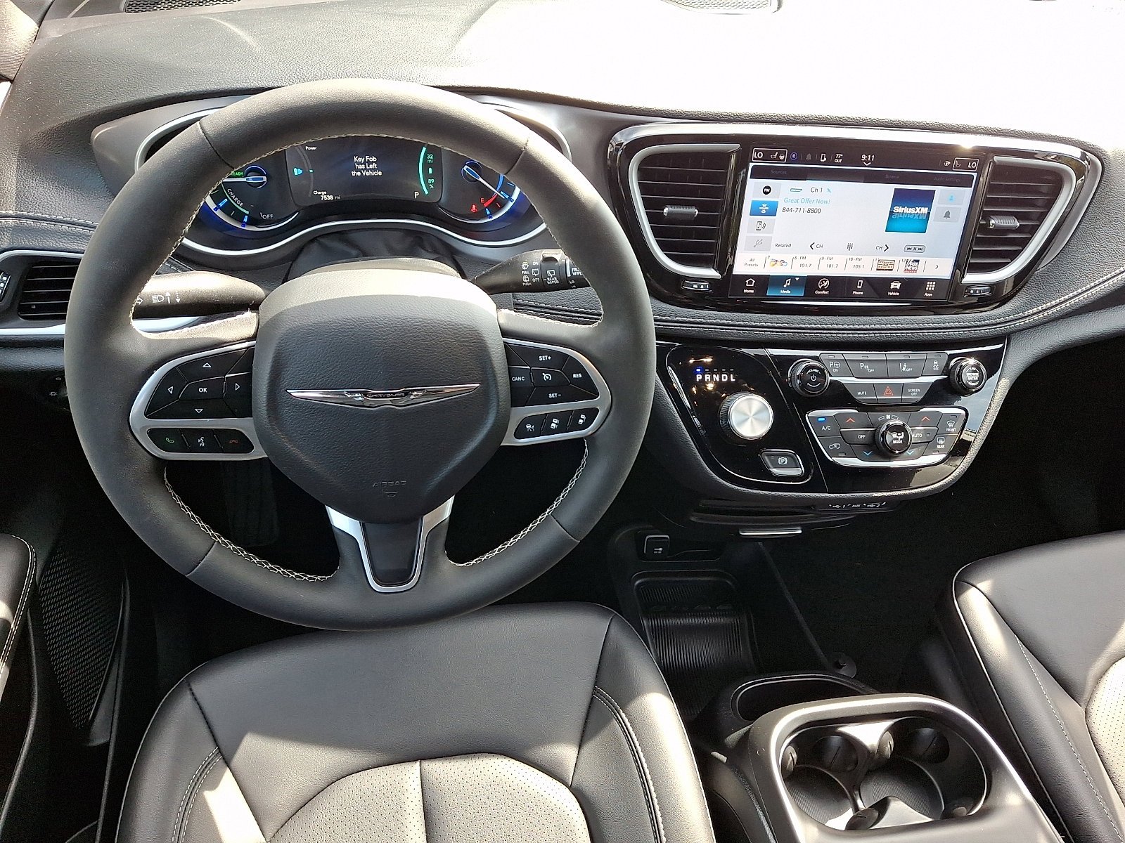 Used 2025 Bright White Clearcoat Chrysler Hybrid Select image 13