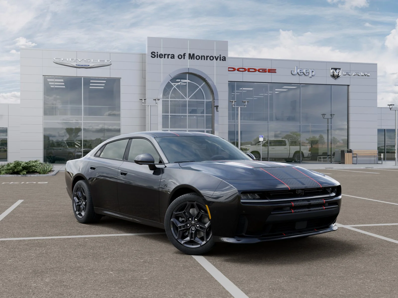 New 2026 Diamond Black Crystal Pearlcoat Dodge R/T Plus image 36