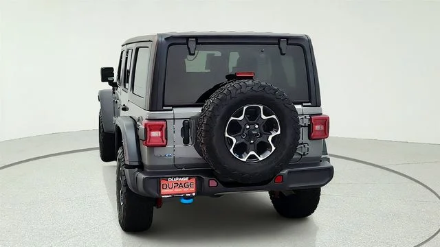 Used 2023 Gray Jeep Rubicon 4xe image 10