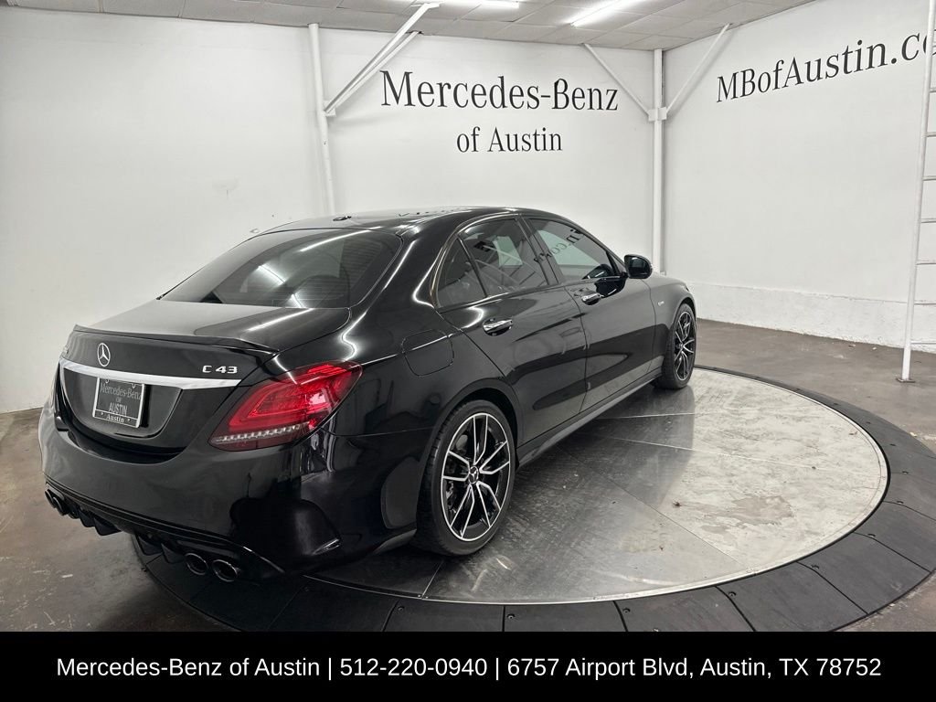 Certified Used 2021 Black Mercedes-Benz C 43 AMG® image 8