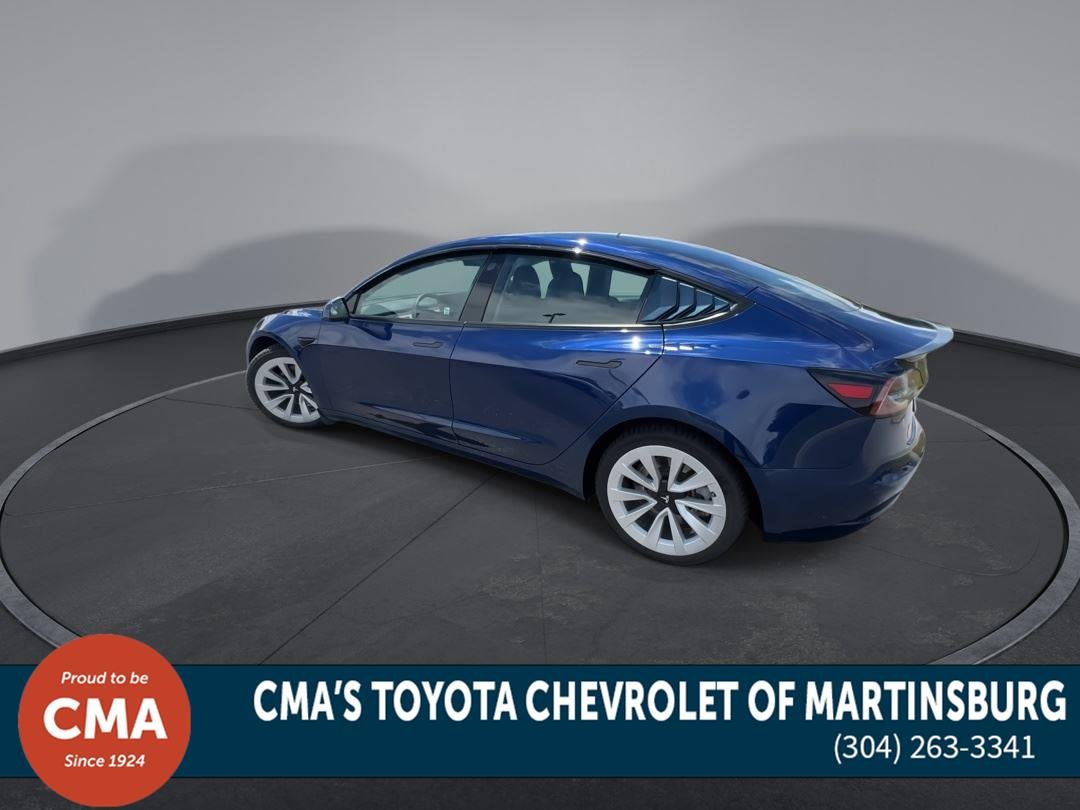 Used 2021 Deep Blue Metallic Tesla Long Range image 6