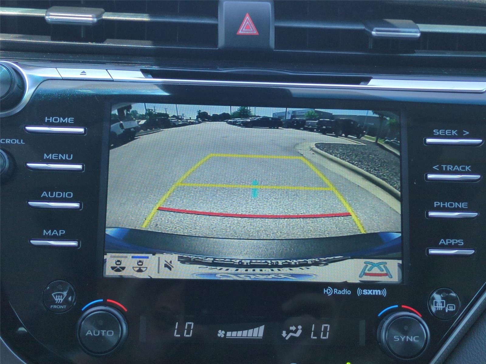 Used 2019 Blue Streak/Midnight Black Metallic Toyota XSE image 26