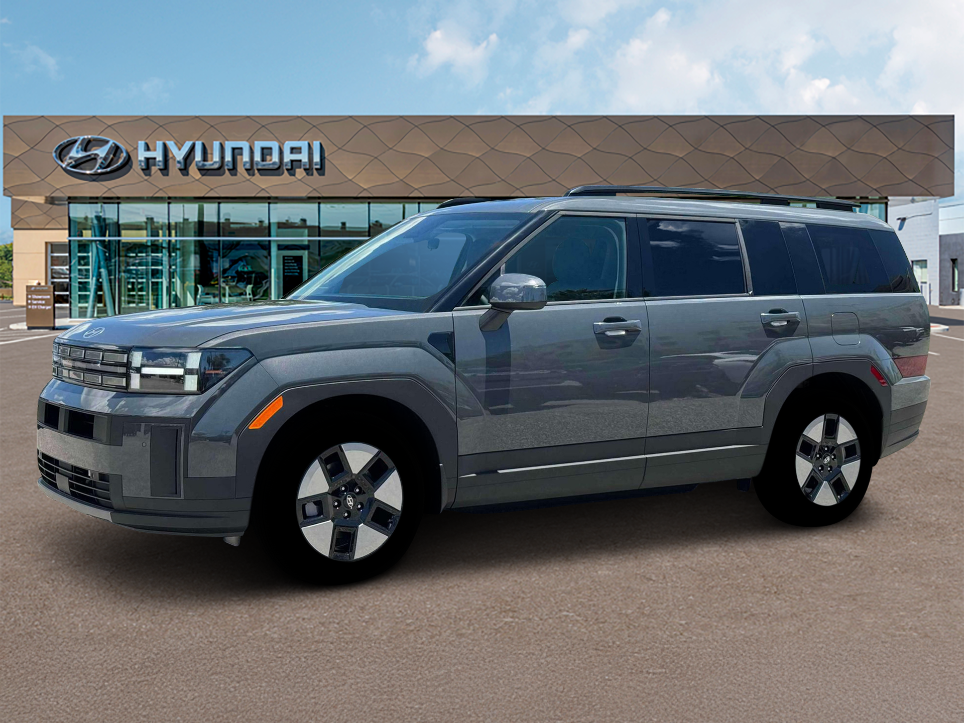 New 2026 Gray Hyundai SEL image 2