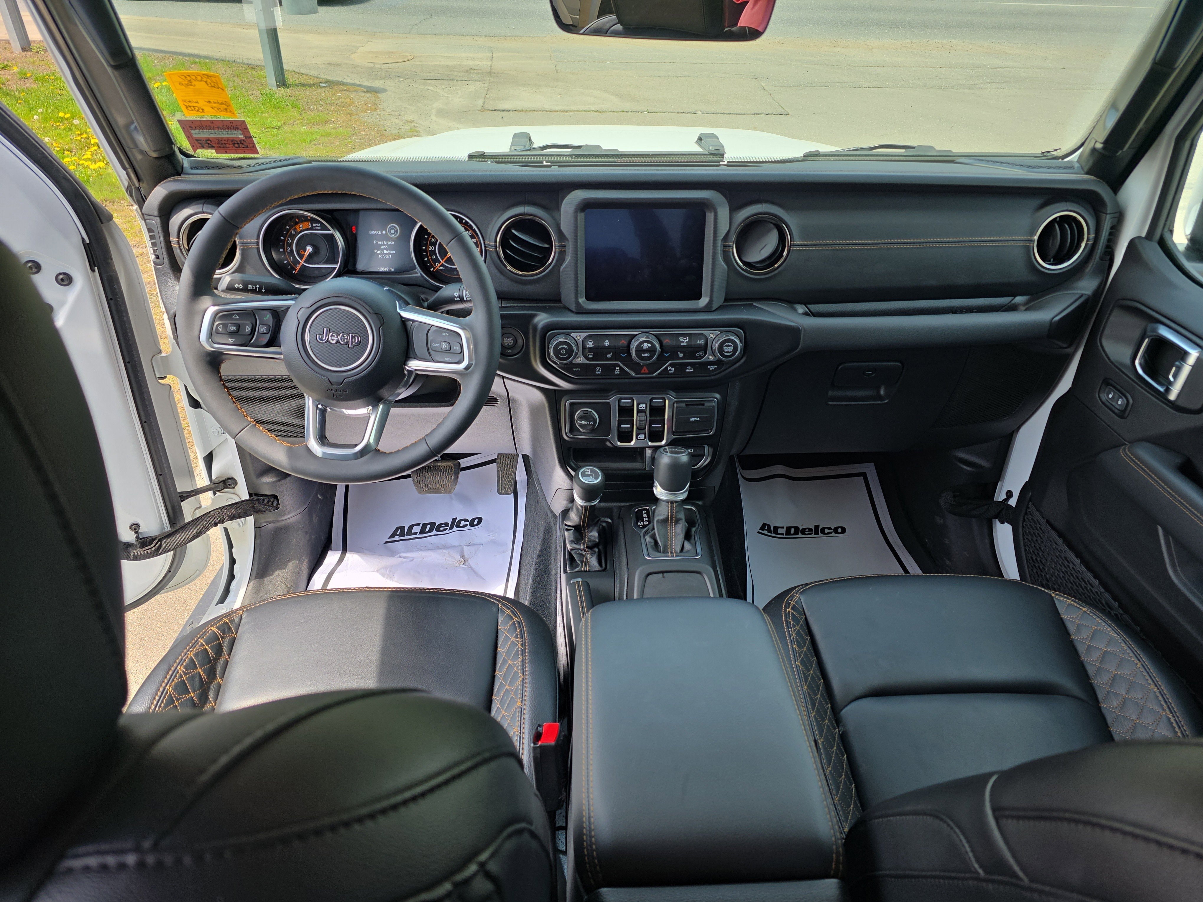 Used 2023 Bright White Clearcoat Jeep High Altitude image 12