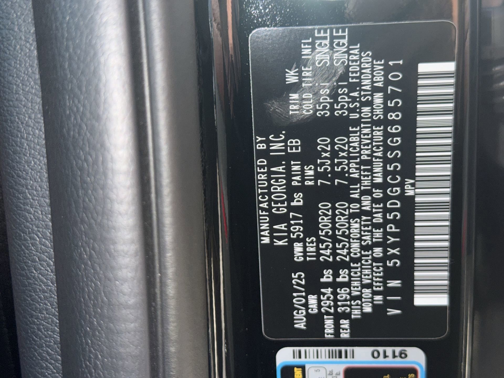2025 Kia Telluride SX - Photo 35
