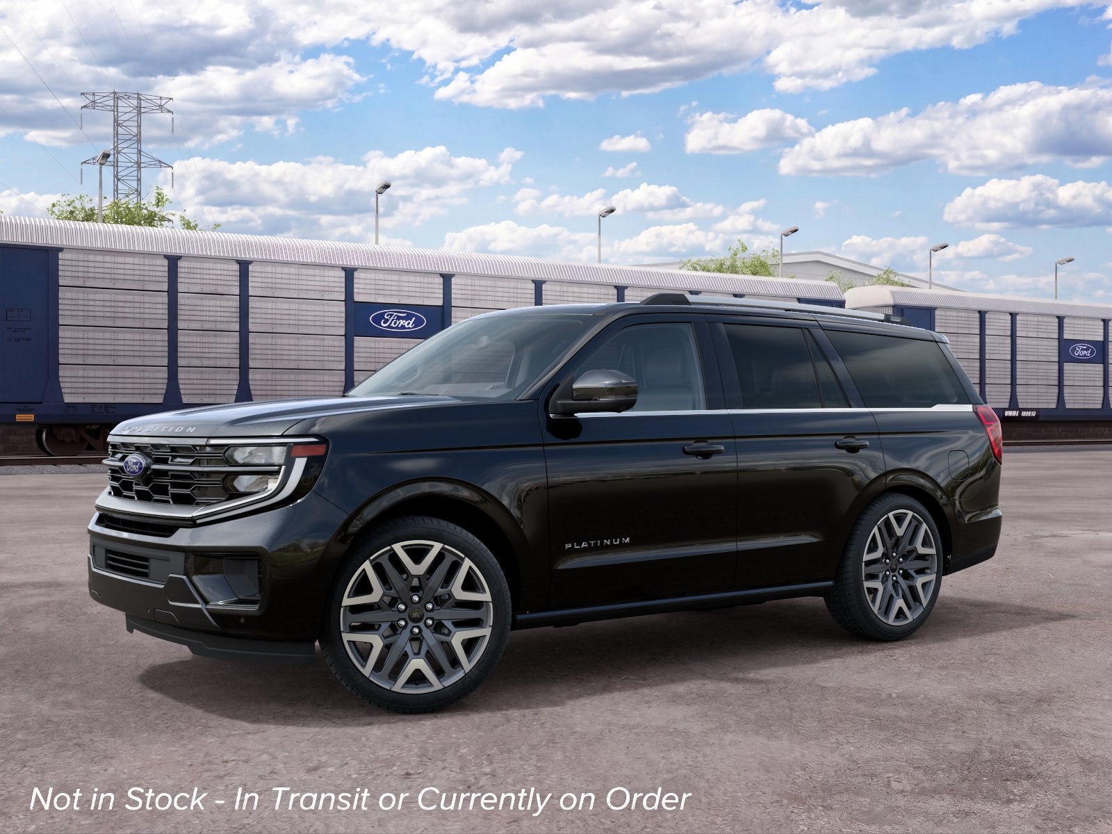 New 2027 Agate Black Metallic Ford Platinum image 1