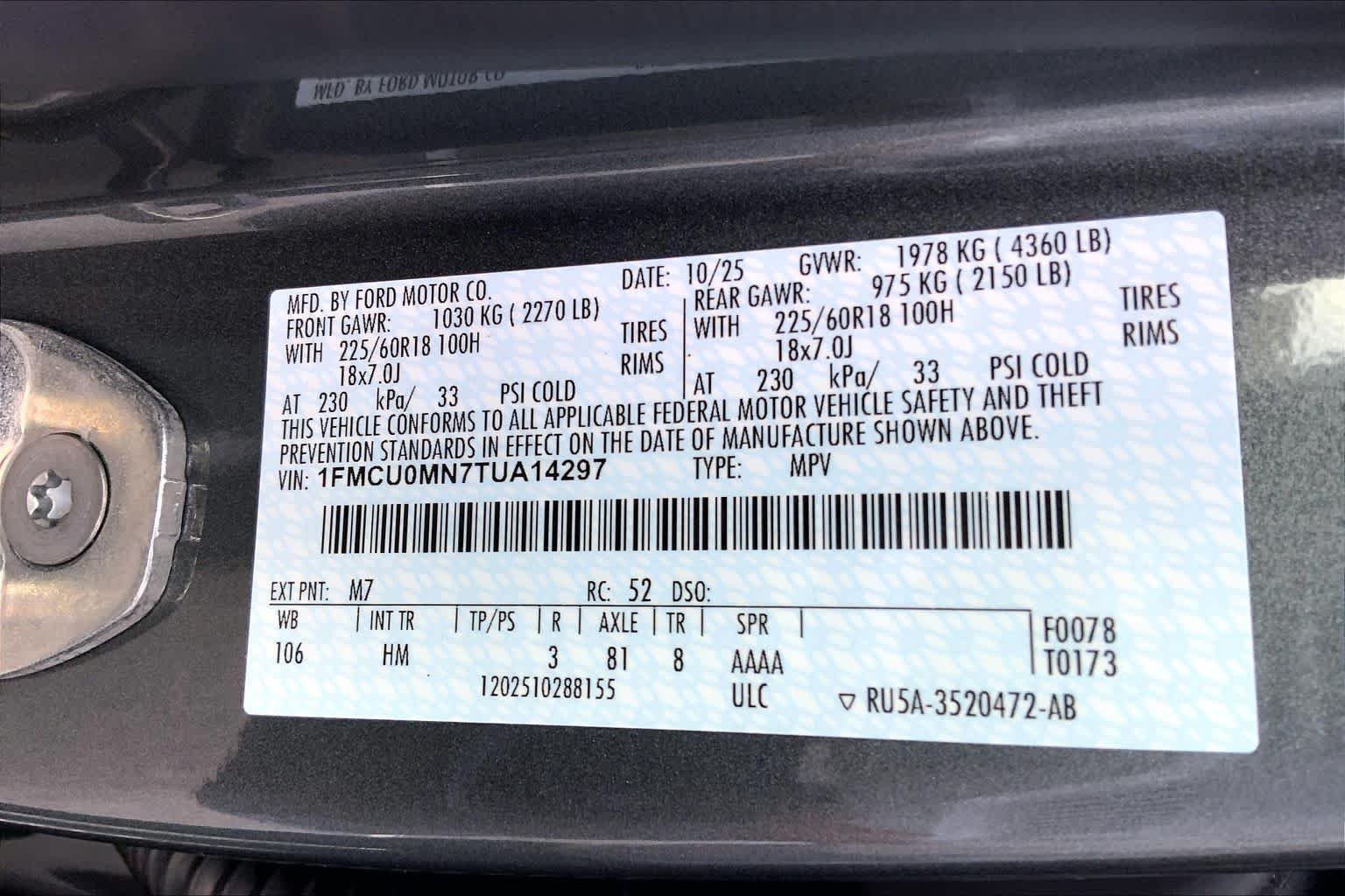 New 2026 Carbonized Gray Metallic Ford ST-Line image 18
