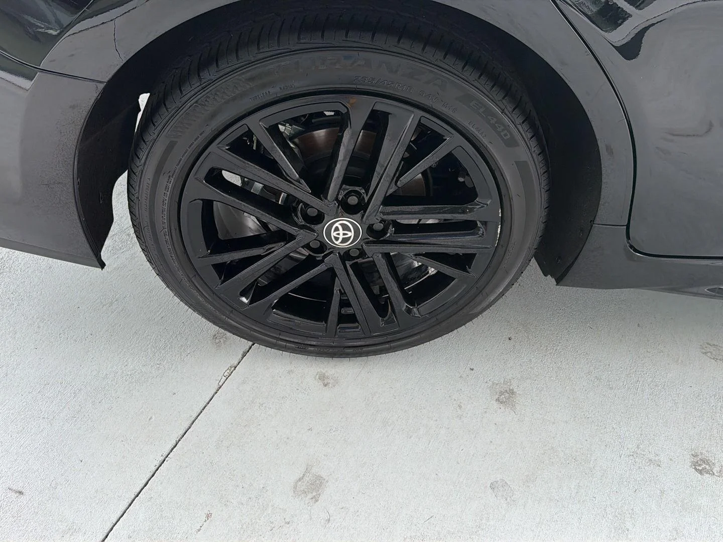 Used 2025 Midnight Black Metallic Toyota SE image 36
